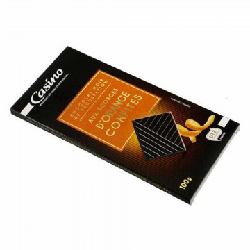 Tablette de chocolat noir...