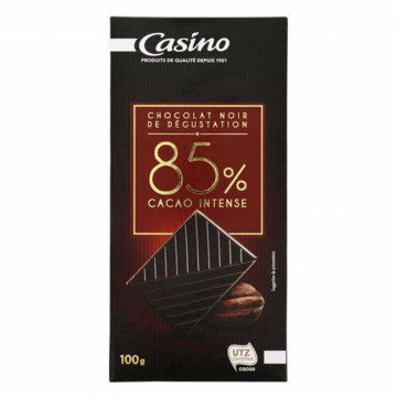 Tablette de chocolat noir...