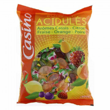 Bonbons acidulés aux fruits...