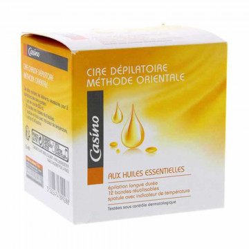 Cire dépilatoire méthode...