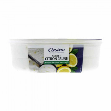 Sorbet citron 600g