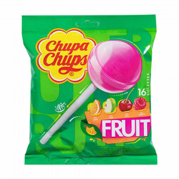 Classique fruit 16 sucettes...