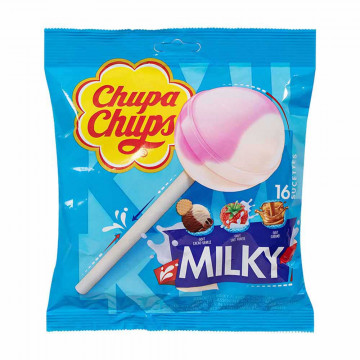 Classique milky 16 sucettes...