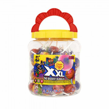 Tubo 60 sucettes xxl