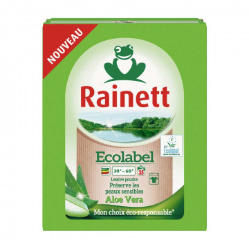 Lessive poudre aloe vera...
