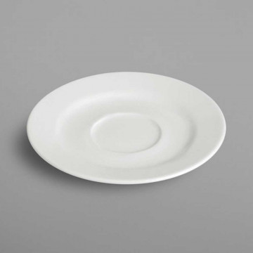 Soucoupe porcelaine blanche...