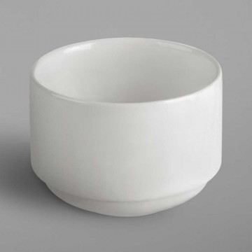 Sucrier blanc en porcelaine...