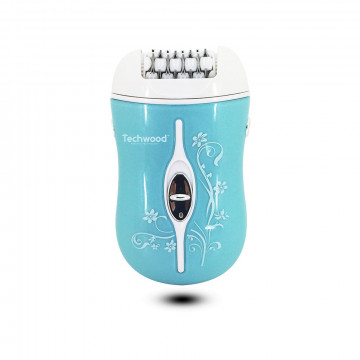 Epilateur rechargeable bleu