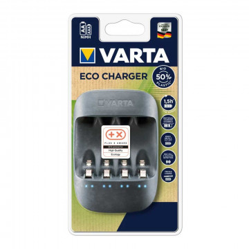 Chargeur de piles Eco EU x4...