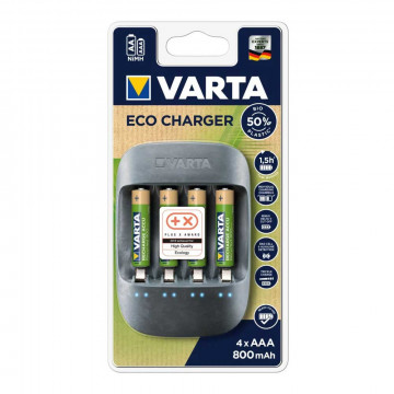 Chargeur de piles Eco EU 4X...