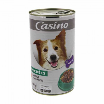 Bouchée pour chien au buf...