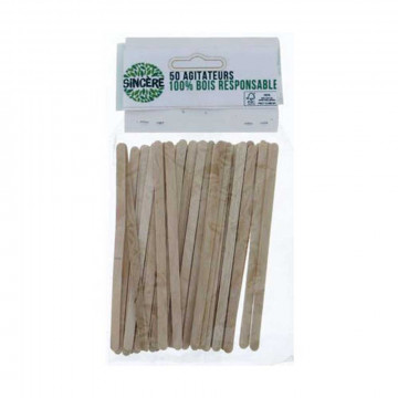 Agitateur Bio bois x50 Sincère