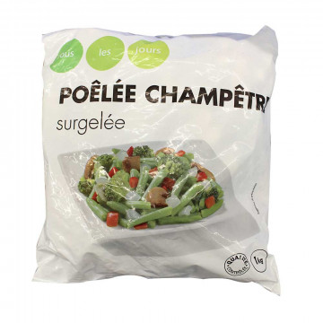 Poêlée Champêtre surgelée 1kg