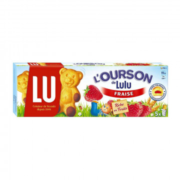 Gâteaux 5 Oursons fraise 150g