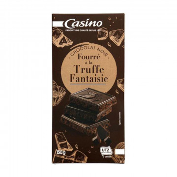 Tablette de chocolat noir...