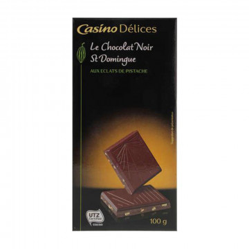 Tablette de chocolat noir...