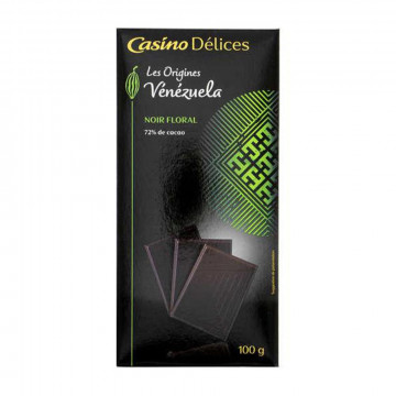 Tablette de chocolat noir...