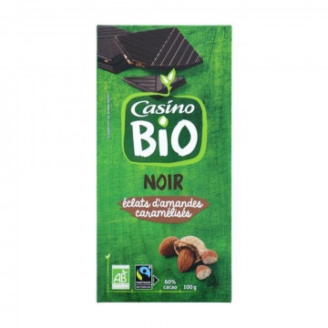 Tablette de chocolat noir...
