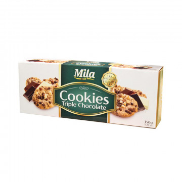Cookies triple chocolats 150g