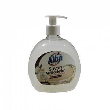 Savon liquide lave-mains...