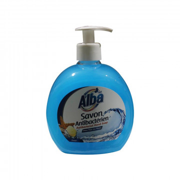 Savon liquide lave-mains...