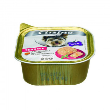 Terrine pour chien à la...