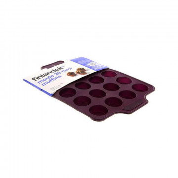 Moule 20 mini muffins silicone