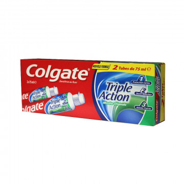 Dentifrice triple action...