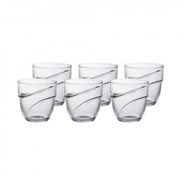 Verre Wave transparent 16cl...