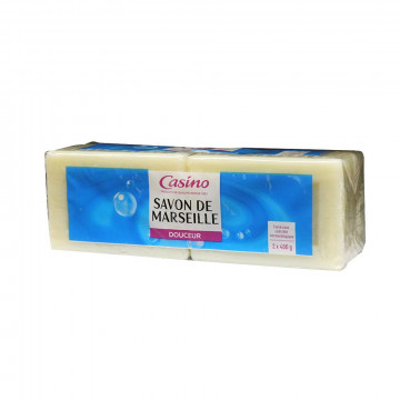 Savon de marseille 2x400g
