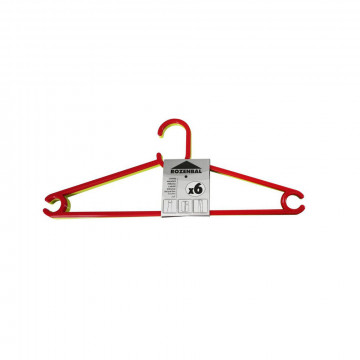 Lot de 6 cintres en plastique