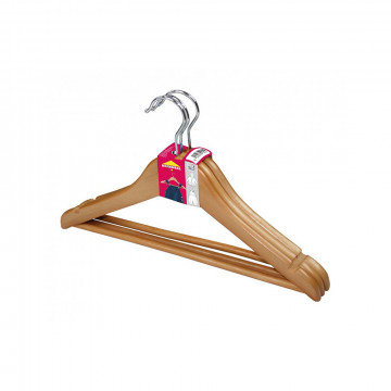 Cintre en bois galbé avec...