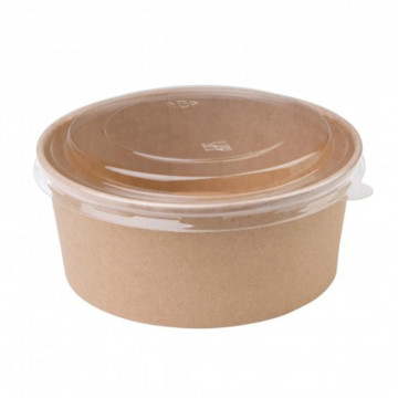 Assiette salade 750ml brun...