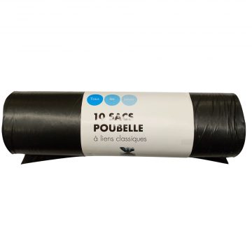 10 Sacs poubelle 100L