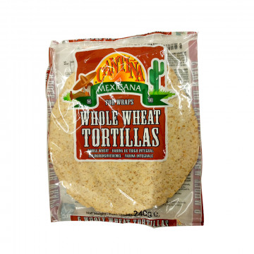 6 Tortillas blé complet 240g
