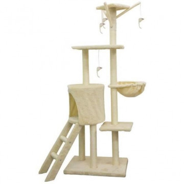JIPSY Arbre a chat Beige -...