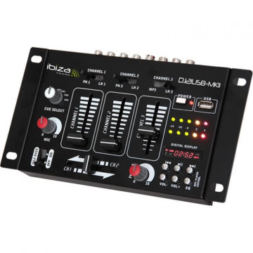 IBIZA DJ21USB-MKII Table de...