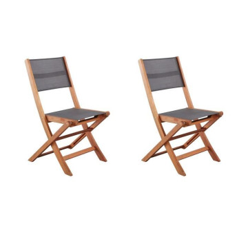 Lot de 2 chaises de jardin...