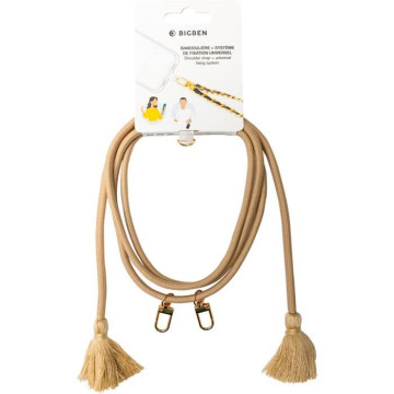 Coque bandouliere beige...