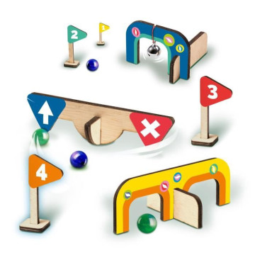 Golf de billes - Parcours...