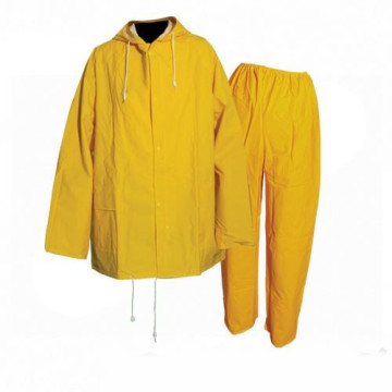 Tenue imperméable jaune 2 pcs