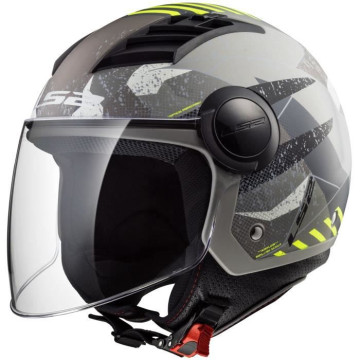 Casque Jet LS2AIRECAMO L
