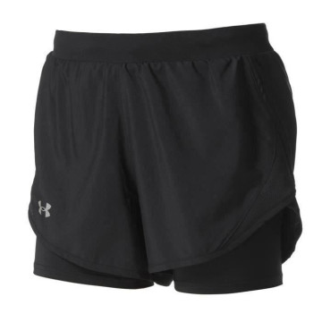 UA Fly By 2.0 2N1 Short XS
