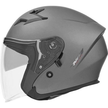 Casque jet Gris XS 53-54 cm