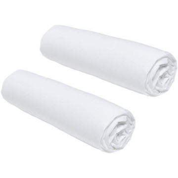Lot de 2 draps housses...