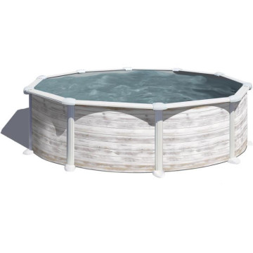 GRE - Piscine ronde acier...