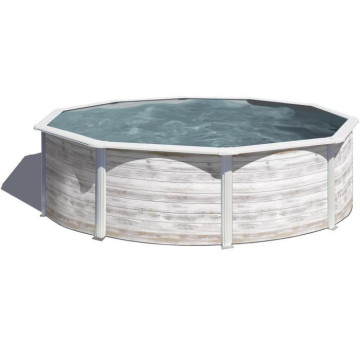GRE - Piscine ronde acier...