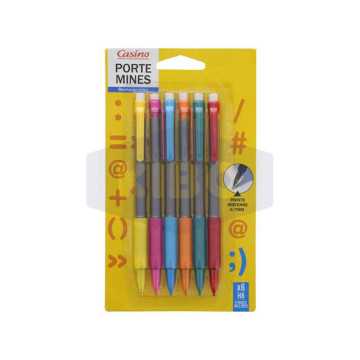 Porte-mines 0,7mm HB 6 pièces