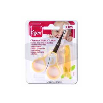 Ciseaux bouts ronds + étui