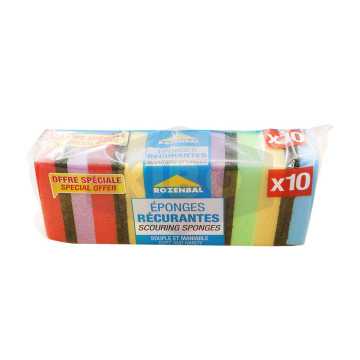 Lot de 10 tampons à récurer...
